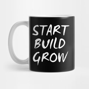 Start Build Grow Mug